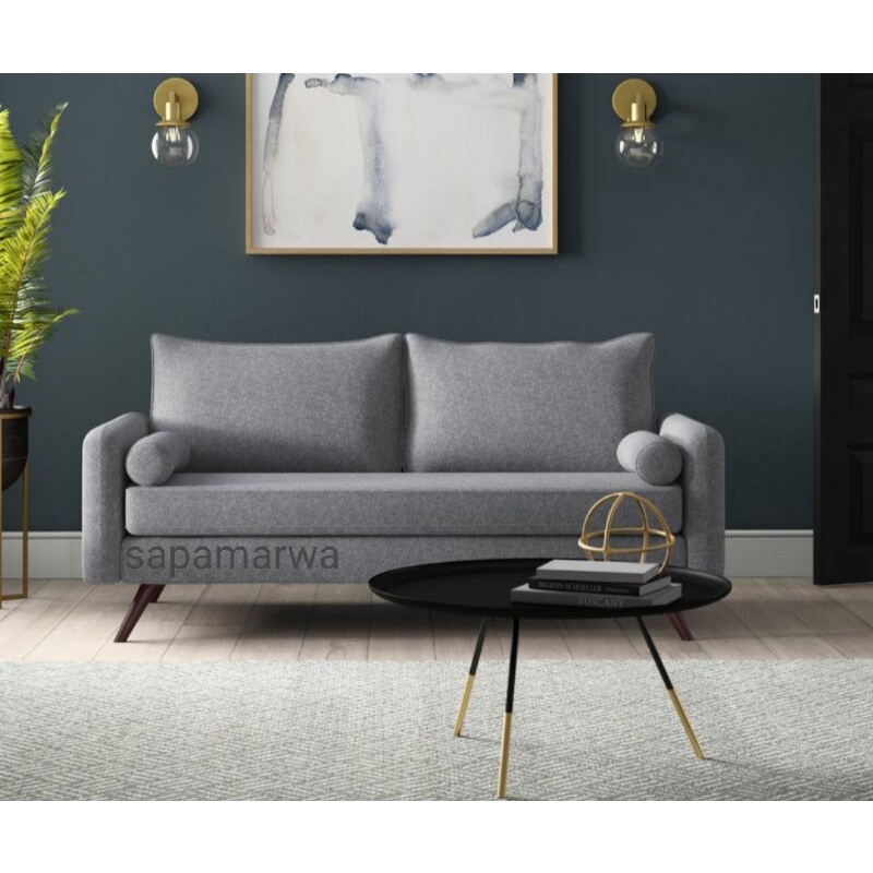 Sofa Minimalis 2 seater /sofa retro Kursi termurah