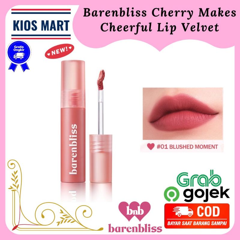 BNB Barenbliss Cherry Makes Cheerful Lip Velvet / Lip Cream