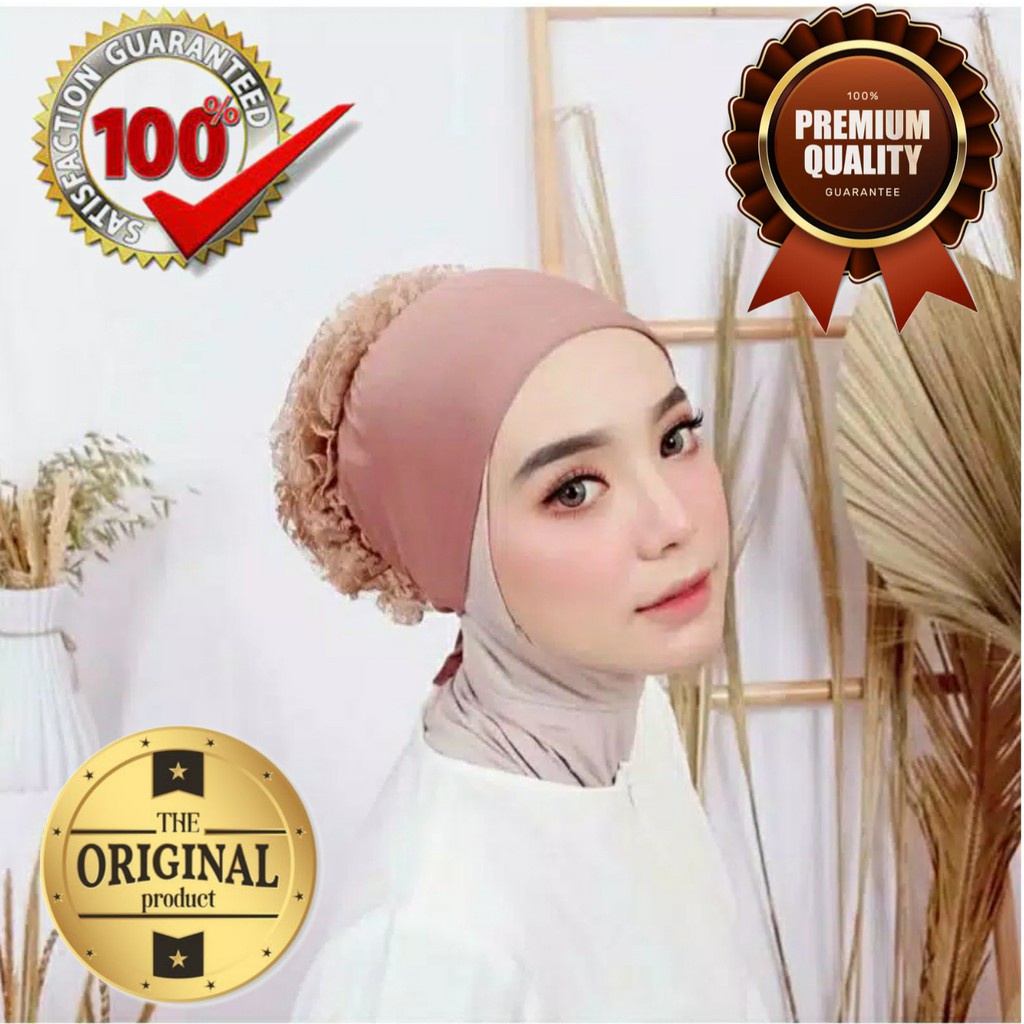 Inner Turki Ciput Cepol Renda Brukat R636A