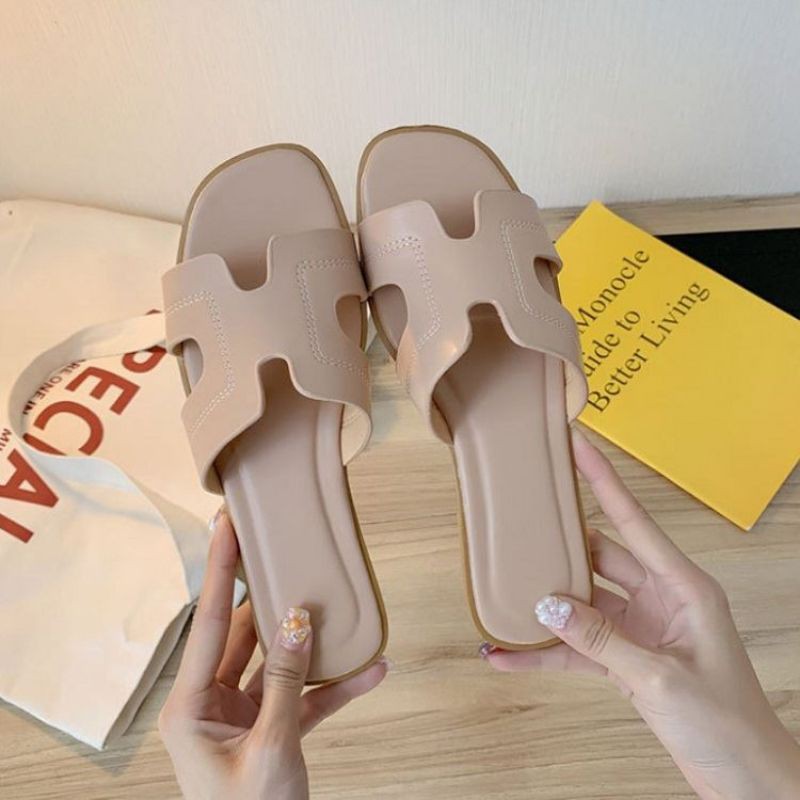 Post lebaran .... bayar ditempat bisa gratis ongkir sendal import wanita murah 2021 SS0128 JSF90553