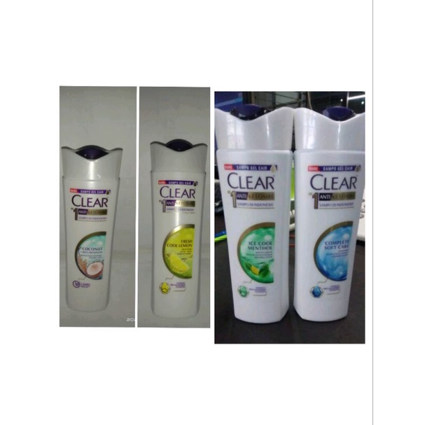 Clear shampoo BOTOL 160ml