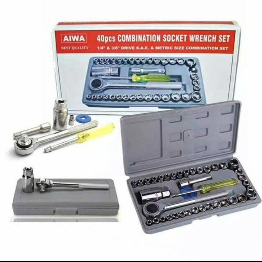 Cod Kunci Shock Aiwa 40 Pcs Kunci Pas Shock Aiwa 40 Pcs Tool Kit 40 Aiwa - Kunci Aiwa 40Pcs