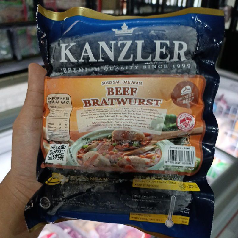 

kanzler beef bratwurst