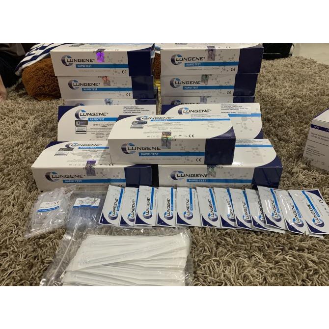 Lungene Antigen Swab 25/Box Hermandiantoromart