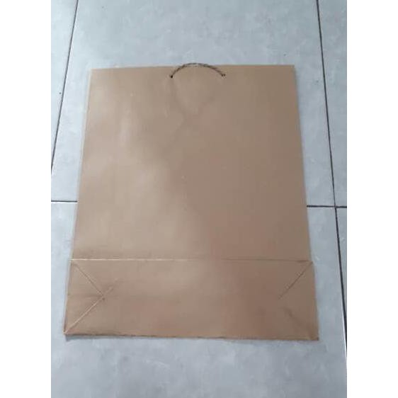 

Paper Bag Karton Coklat Polos Tinggi 40Cm