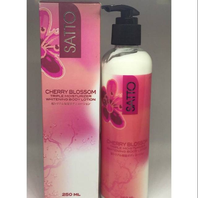 Lotion Rose/ cherry blossom moisturizer satto