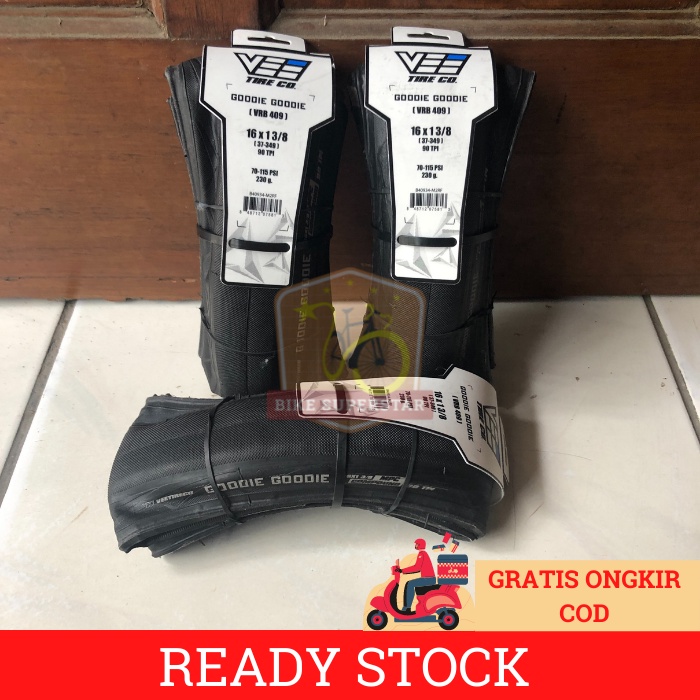 Ban Luar Sepeda Vee Tire Goodie Goodie 16 x 1 3/8 (37 - 349) MPC Compound
