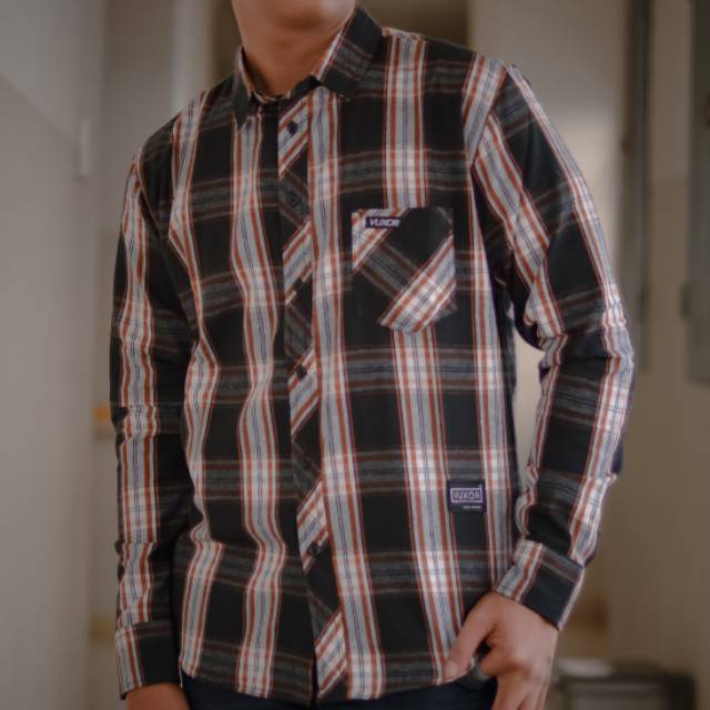 Kemeja Flanel Vuxor Flannel Shirt VUX107