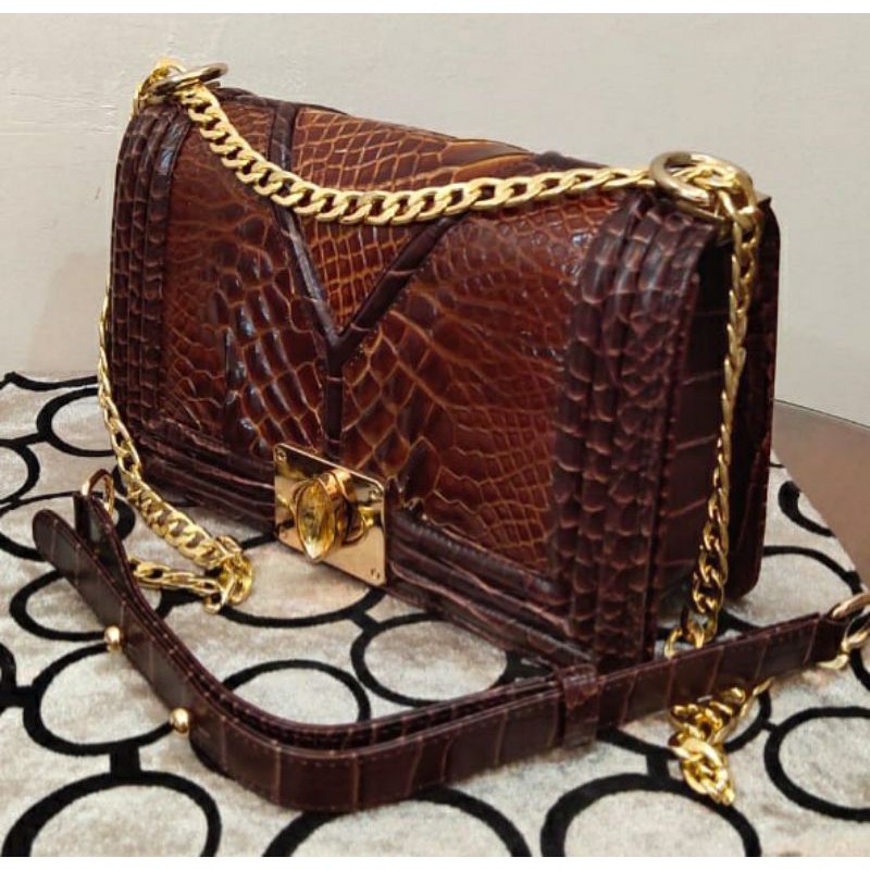 Tas Kulit Buaya Asli