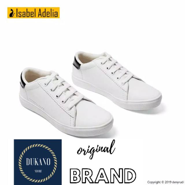 ISABEL ADELIA - SNEAKERS LADYS / Type - 1205 Putih / Sepatu Wanita .