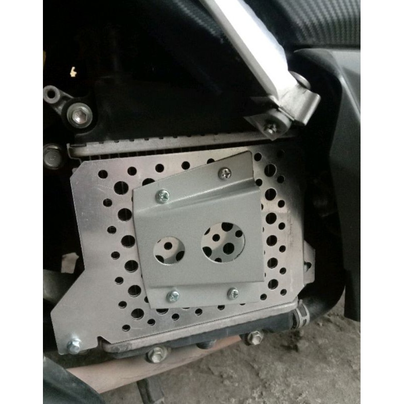 Cover radiator cnc airscop Nmax NMAX Lexi Aerox plus baut boshing