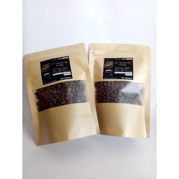 

Roasted Beans Kopi Robusta Ulubelu Natural Process 250 Gram