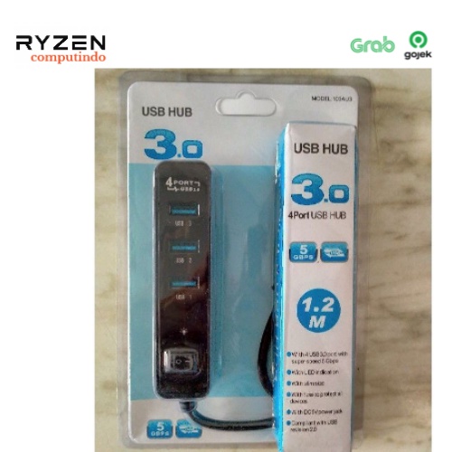 USB Hub Saklar 4-Port USB 3.0 / USB Hub 4 port / USB Hub 3.0 / USB