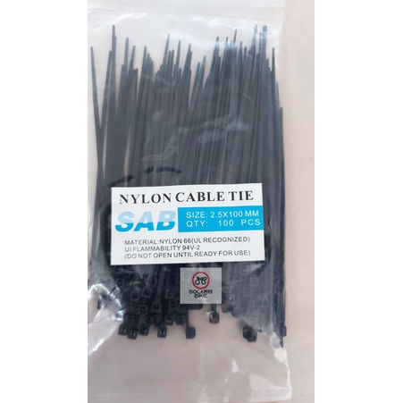 Cable  Ties Kabel Tali Serut  Nylon 20cm