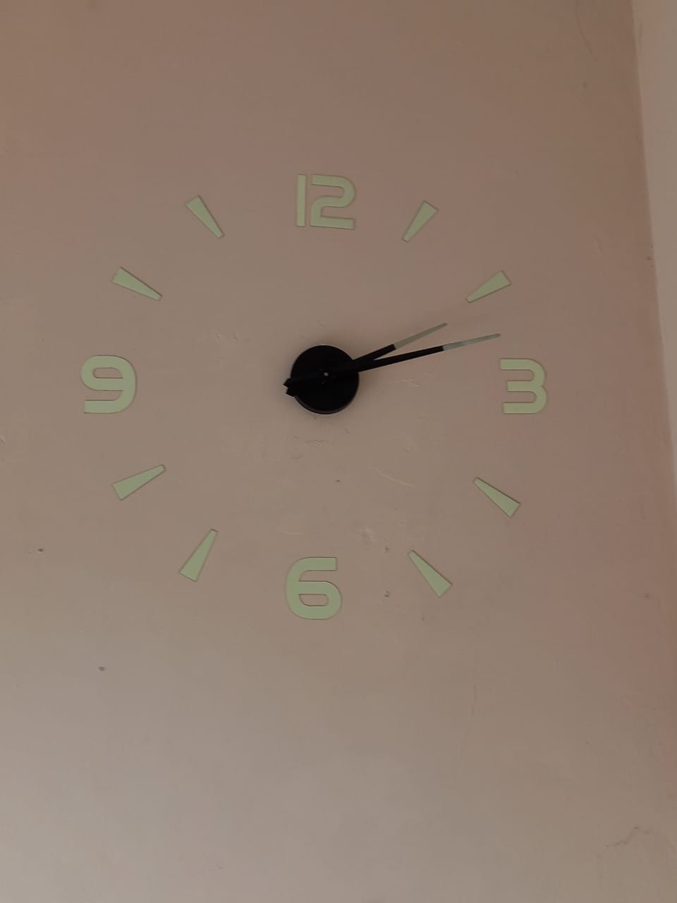 Luminova Jam Dinding Besar 3d 130 Cm Jam Dinding Raksasa  Besar Diy Dekorasi Glow In The Dark