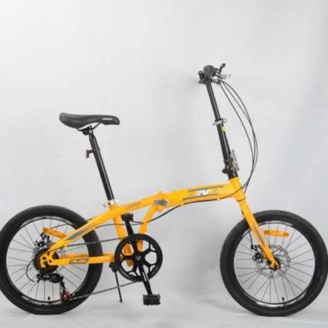 SEPEDA LIPAT BNB CHRIS 20 INCH FOLDING BIKE 7 SPEED MURAH