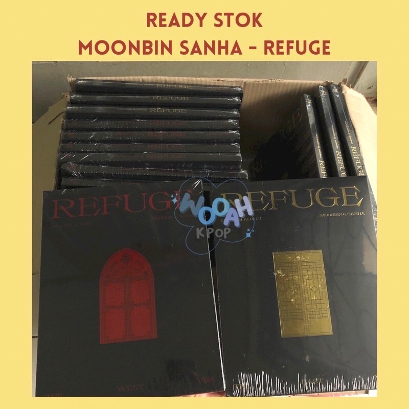 [READY STOK] refuge album first press sanha moonbin