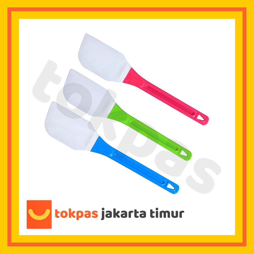 Jual Spatula Kue Silicon Hawaii Stirring Spoon Polesan Kue Velvet Hawaii Shopee Indonesia