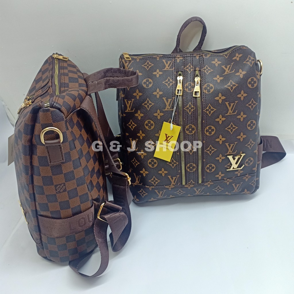 Tas Rangsel LV / Rangsel Wanita lv full hembos / Rangsel Res 2 depan