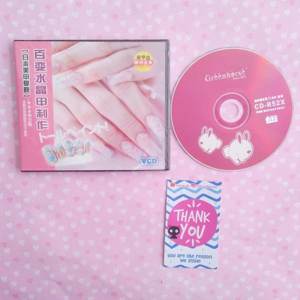 NAIL ART CD / TUTORIAL NAIL ART