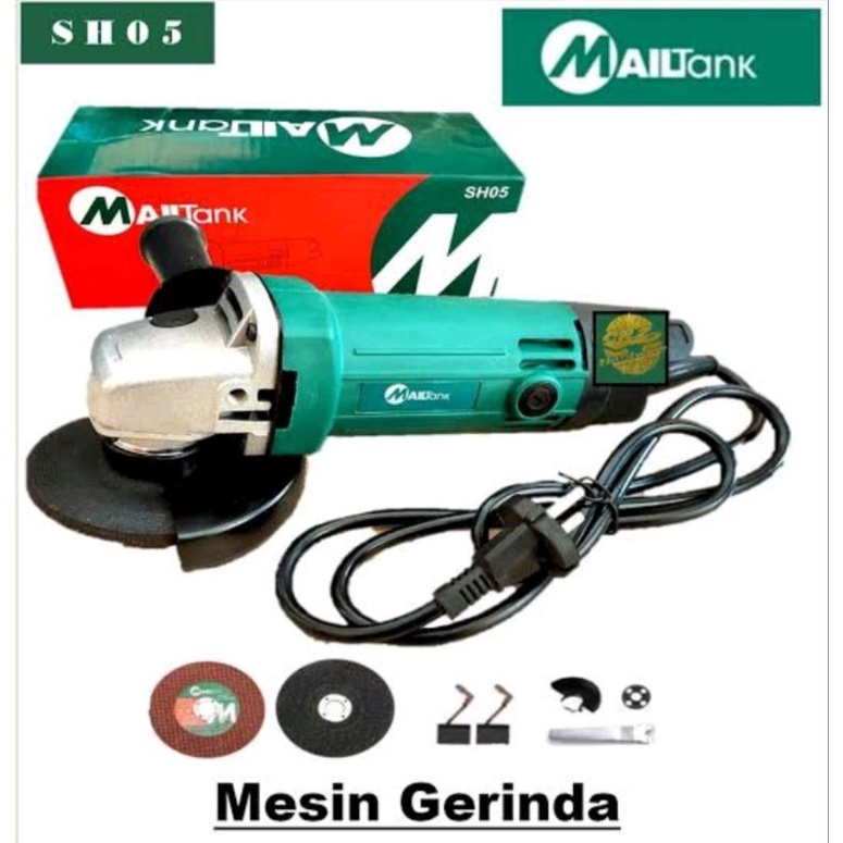 MESIN GERINDA MAILTANK SH05 / GERINDA TANGAN MAILTANK / ANGLE GRINDER