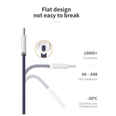 MCDODO CA-4881 GORGEOUS SERIES KABEL DATA USB TO TYPE C FAST CHARGING CABLE 2.1A OPPO VIVO HUAWEI