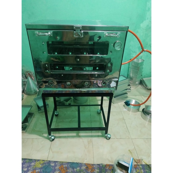 Oven Gas Stainless Api Atas Bawah