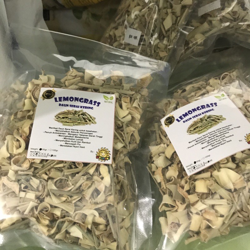 sereh kering 1kg / Dried Lemongrass