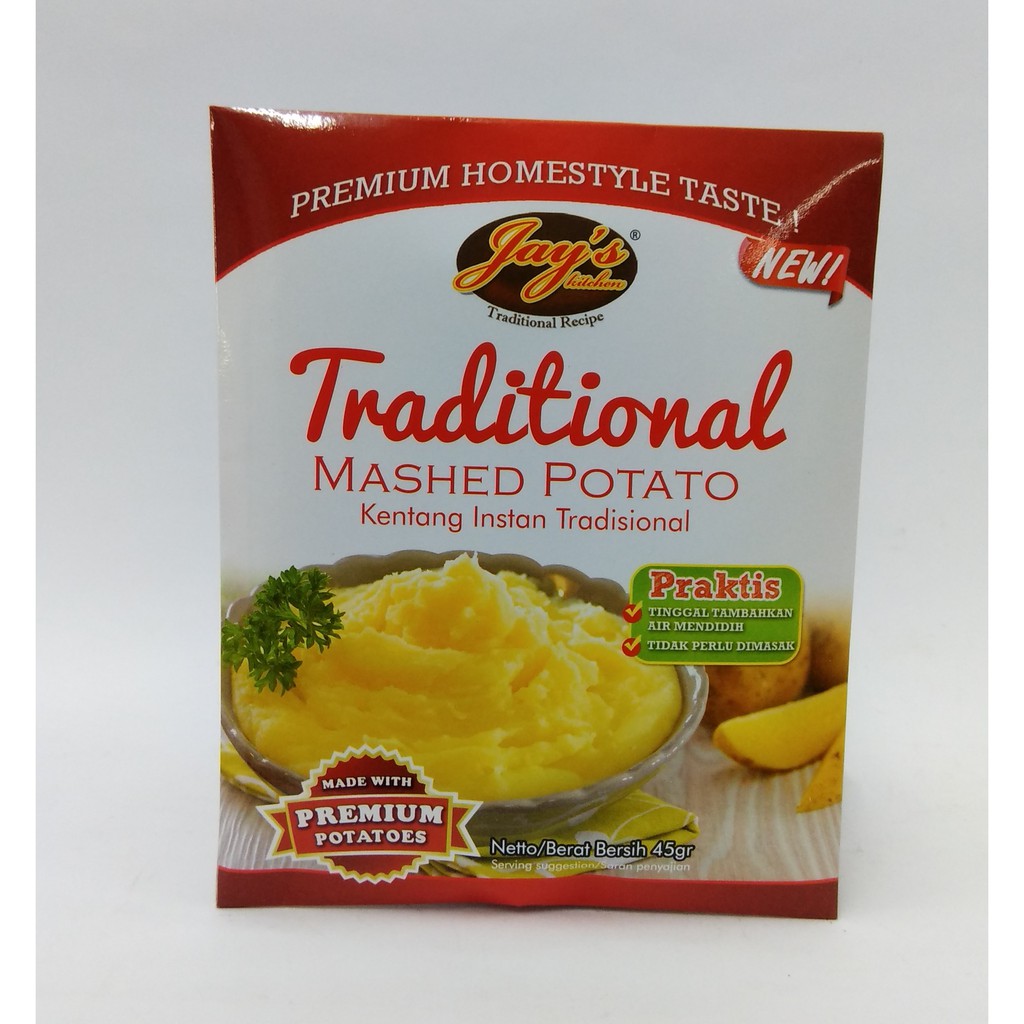 

Jay's Mashed Potato Instan Homemade Premium Potato 45gr