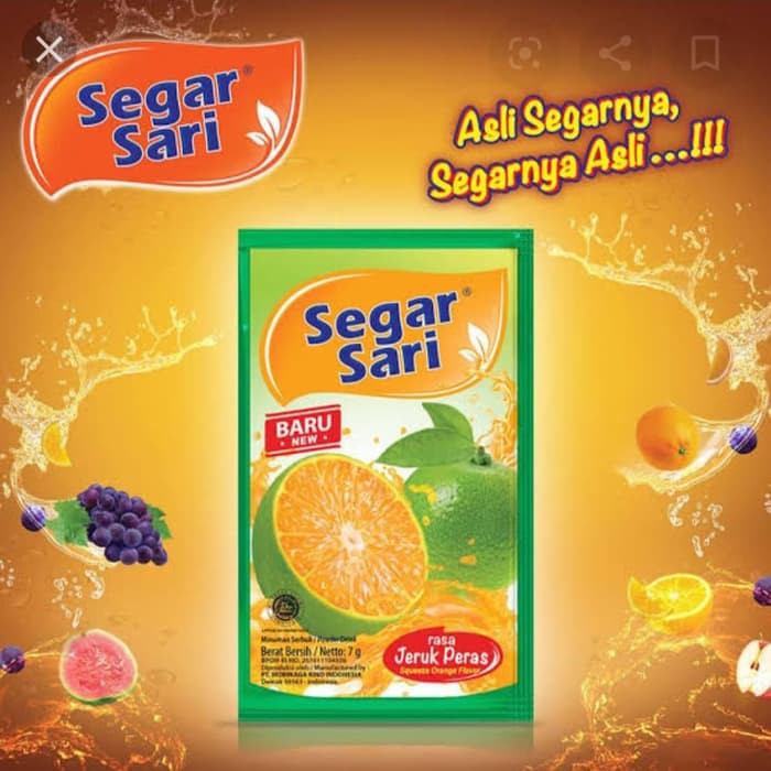 Segar Sari (Kecil) minuman 1 Renceng