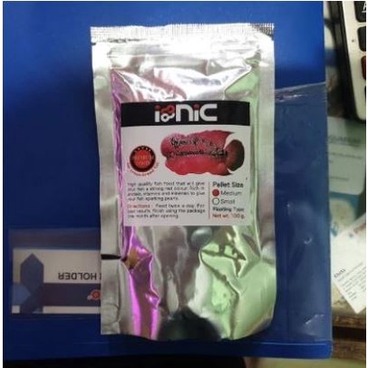 Makanan Ikan Hias Louhan/Lohan 100gr IONIC Pelet