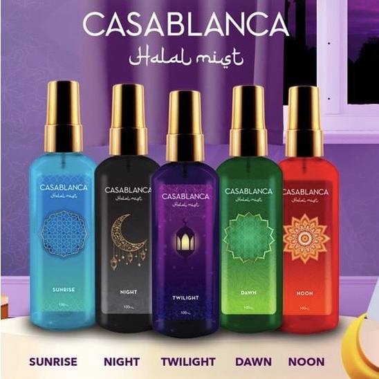Casablanca Halal Mist | Parfum Halal Murah 100 ml