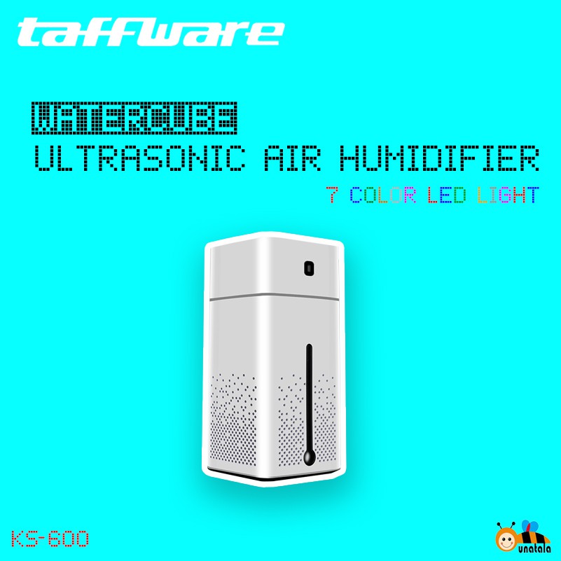 Humidifier Taffware HUMI KS-600 Aromaterapi dengan Lampu RGB 1000ml