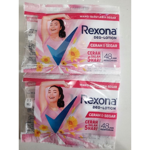 Rexona Deo Lotion Sachet Cerah Segar