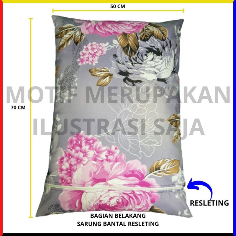 SARUNG BANTAL/GULING MAGAYA isi 1Pasang(2pcs) Bisa Pilih Warna COVER BANTAL/GULING Ukuran Standart