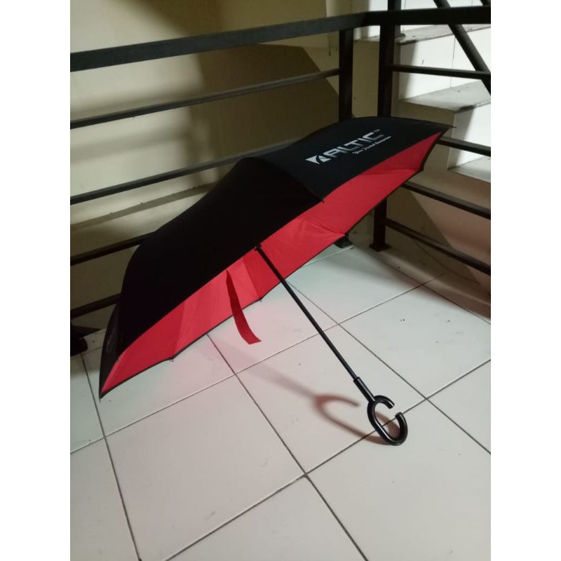 Payung Terbalik Reverse Umbrella Gagang C