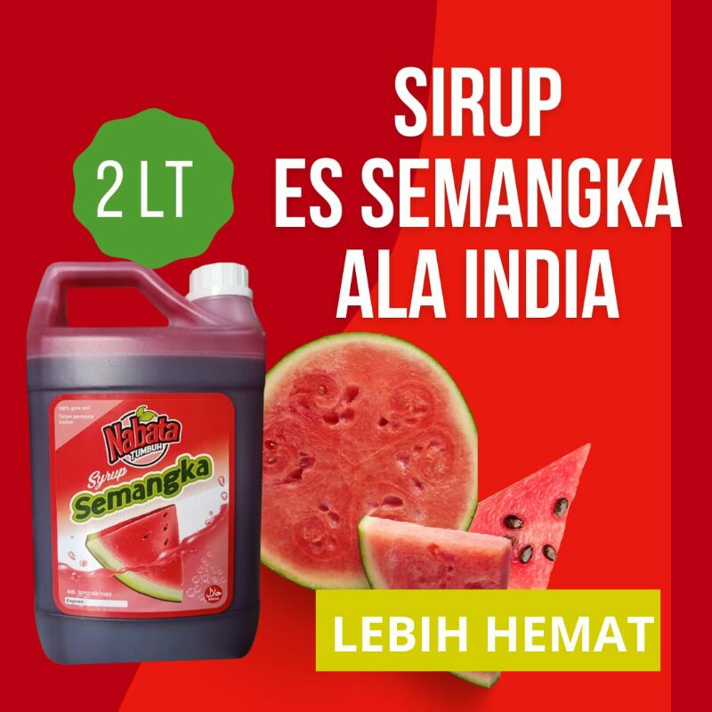 Sirup Semangka India 2 Liter Nabata