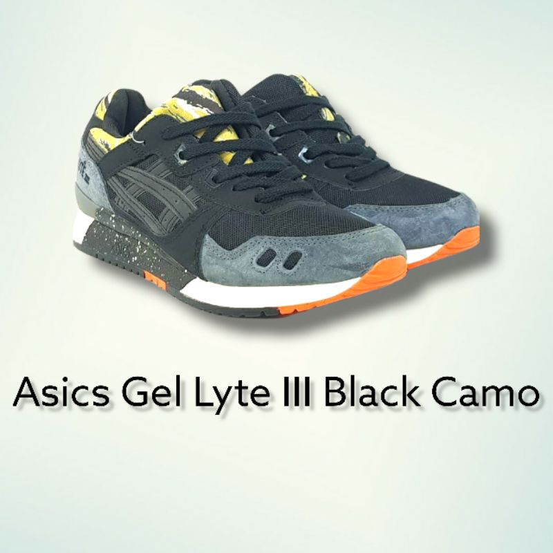Asics Gel Lyte III Black Camo (Premium Quality 1:1)