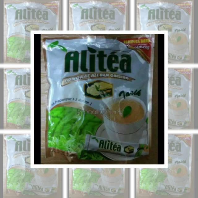 

Alitea 5in1 isi 18sachet - Teh Tarik Malaysia