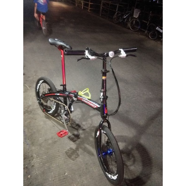 Genio sepeda lipat upgrade