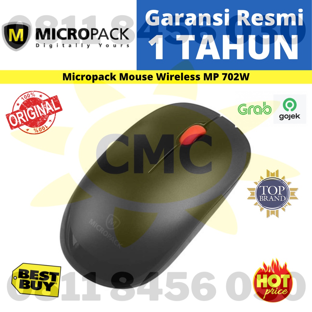 Micropack Speedy Lite 2 Optical Mouse Wireless MP 702W Original