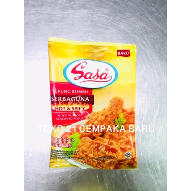 

Sasa Tepung Bumbu SERBAGUNA HOT & SPICY 75 gram |Sasa Tepung Murah 75g