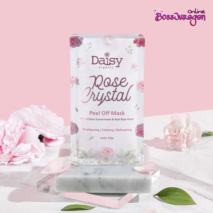 (BOSS) Daisy Rose Crystal Organic Peel off Mask 25gr