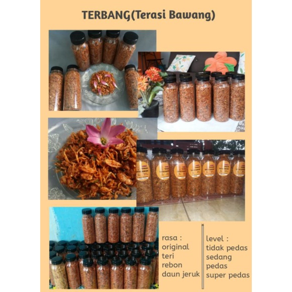 

Terasi bawang 125 Gram