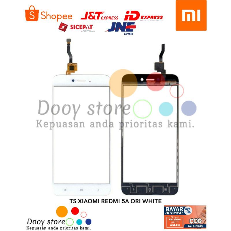 TOUCHSCREEN XIAOMI REDMI 5A TS LAYAR SENTUH + LEM OCA