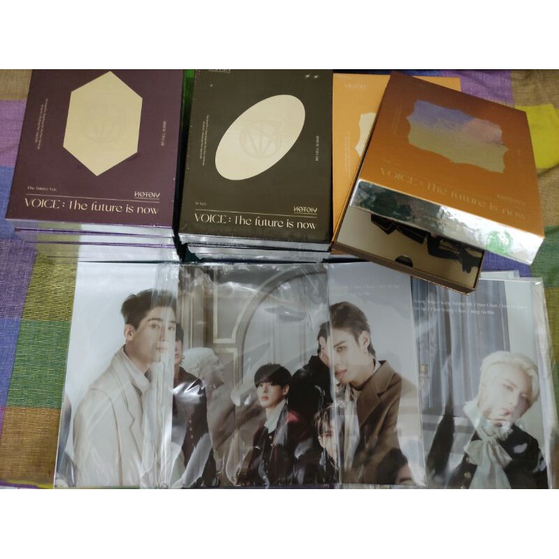 Victon album Voice The Future is Now all versions sealed dan album only