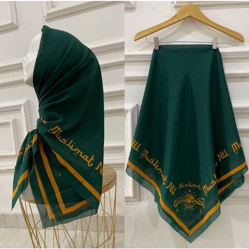 HIJAB VOAL MOTIF FATAYAT NU (MM05) VOAL MOTIF TERBARU MOTIF DENAY FATAYAT