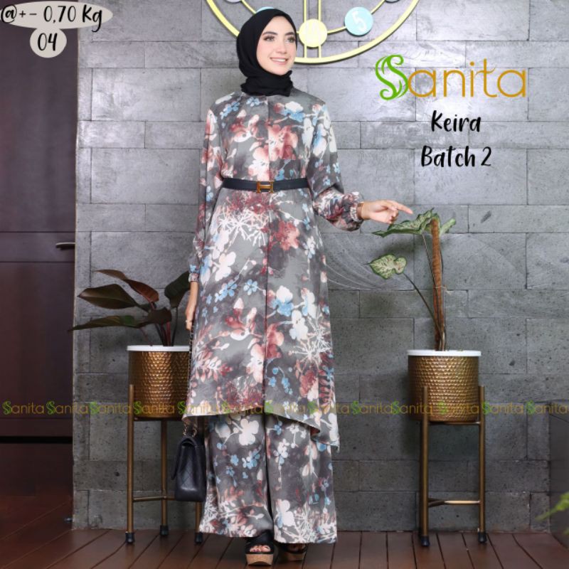 SET TUNIK KULOT KEIRA bacth 2 by sanita