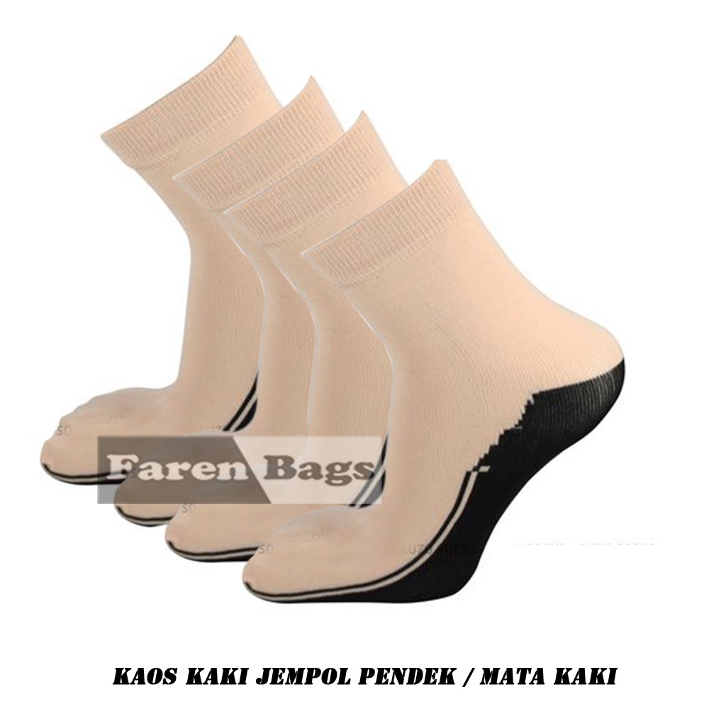 Kaos Kaki Jempol Muslim / Kaos Kaki Jempol / Stoking Muslimah / Kaos Kaki Semata Kaki