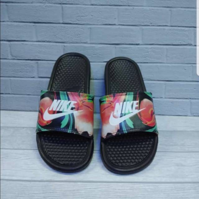 SANDAL NIKE BENASSI SWOOSH ORYGINAL INDONESIA